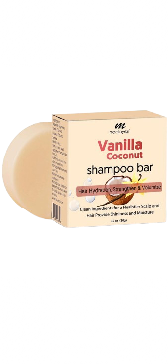 Vanilla Coconut Shampoo Bar- 3.2 Oz
