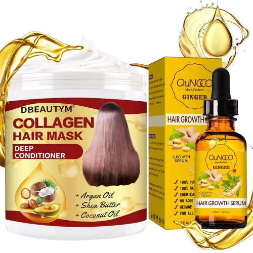 Collagen Hair Treatment Hair Mask & Hair Growth Serum