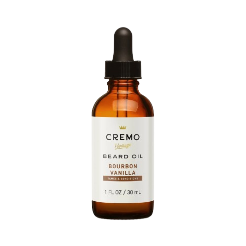 Beard Oil, Bourbon Vanilla Scent, Moisturizes & Softens Beards